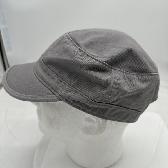 Newhattan Gray Adjustable Military Style Hat Cap One Size - Picture 2 of 7